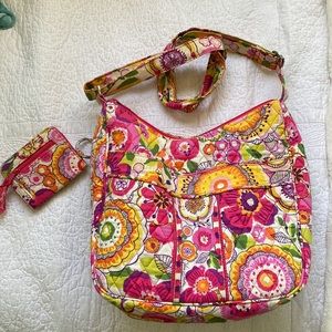 Vera Bradley purse and matching wallet